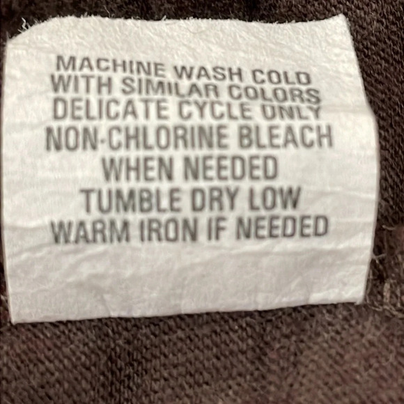 Joan Vass Oversized Knit Short Sleeve Top Brown Size 1 (US 8-10) - Picture 12 of 15